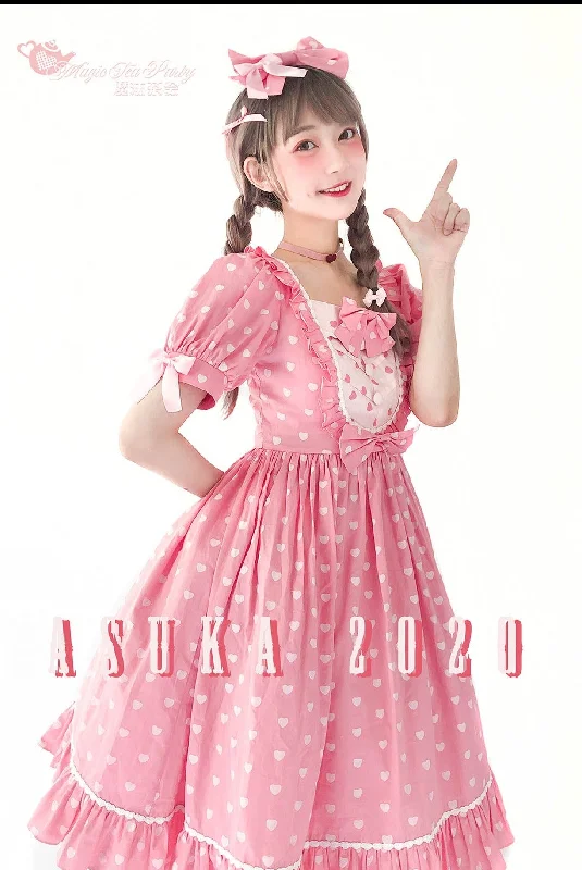 Magic Tea Party~Wish~Kawaii Cotton Lolita OP Dress