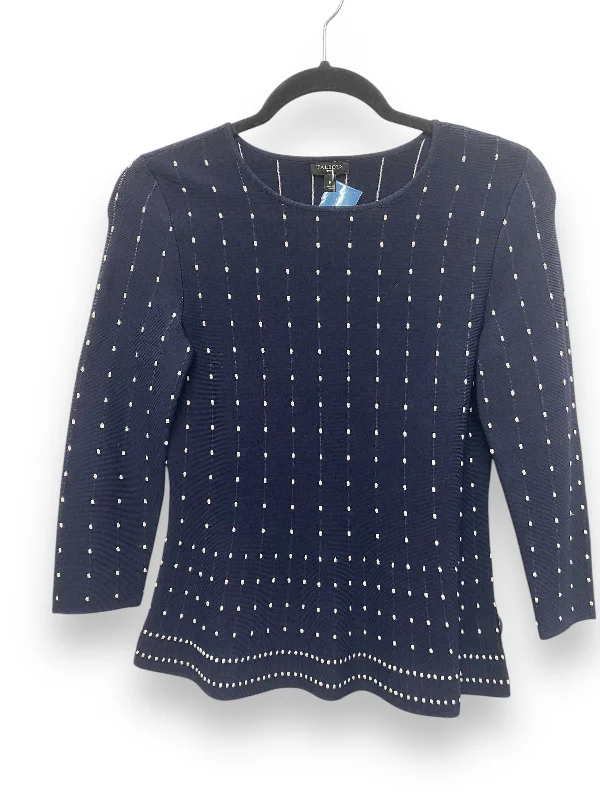 Top Long Sleeve By Talbots In Navy, Size: Sp