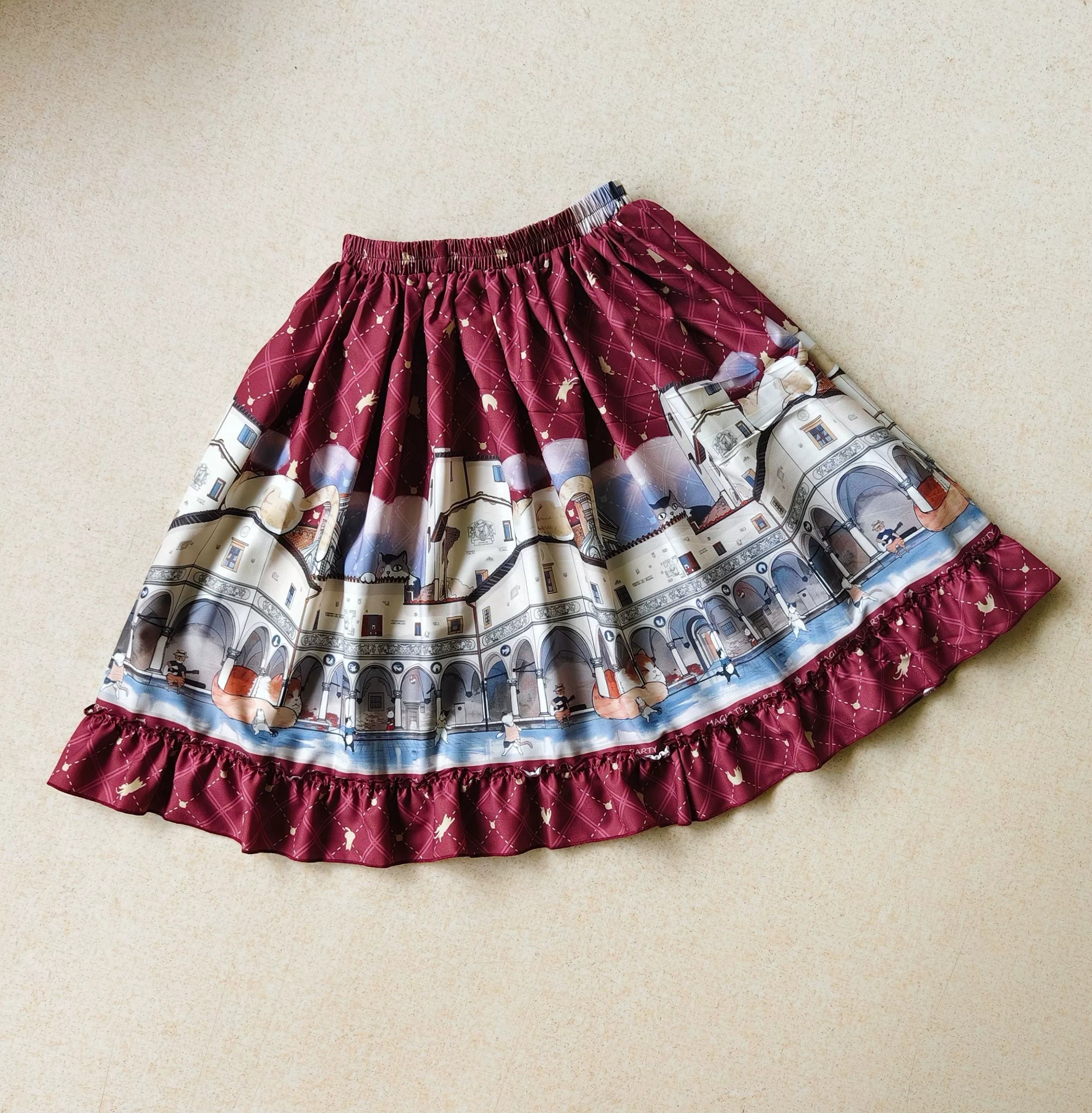 Magic Tea Party~Cotton Lolita SK Multiple Patterns Lolita Skirt Collection