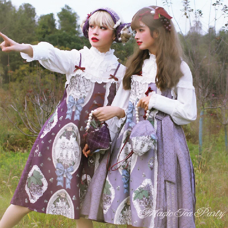 Magic Tea Party~Grape Princess Elegant Dress JSK