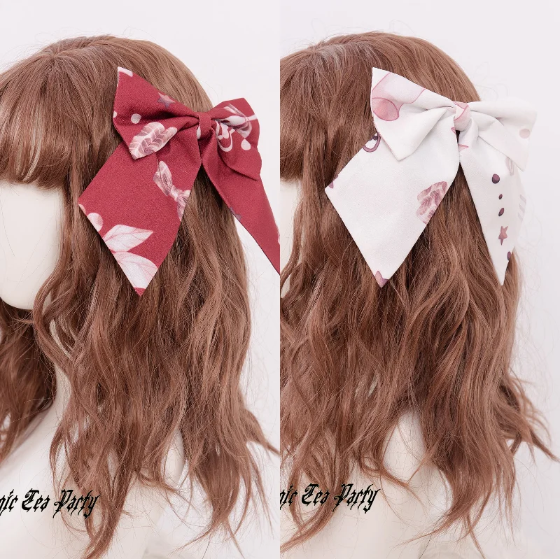 red and white side clip