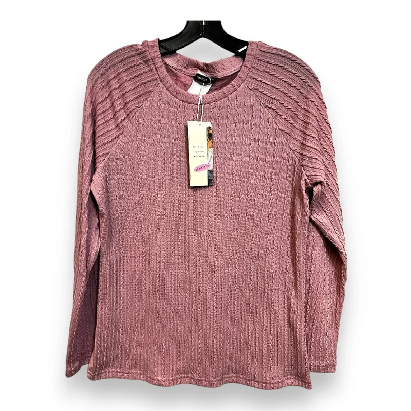 Top Long Sleeve By Cmf In Pink, Size: S