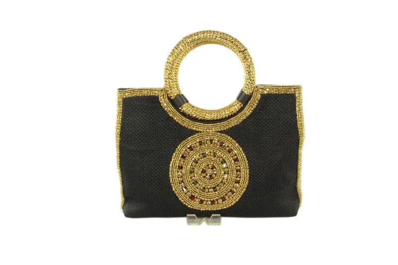 Midnight Medallion Indian Party Purse