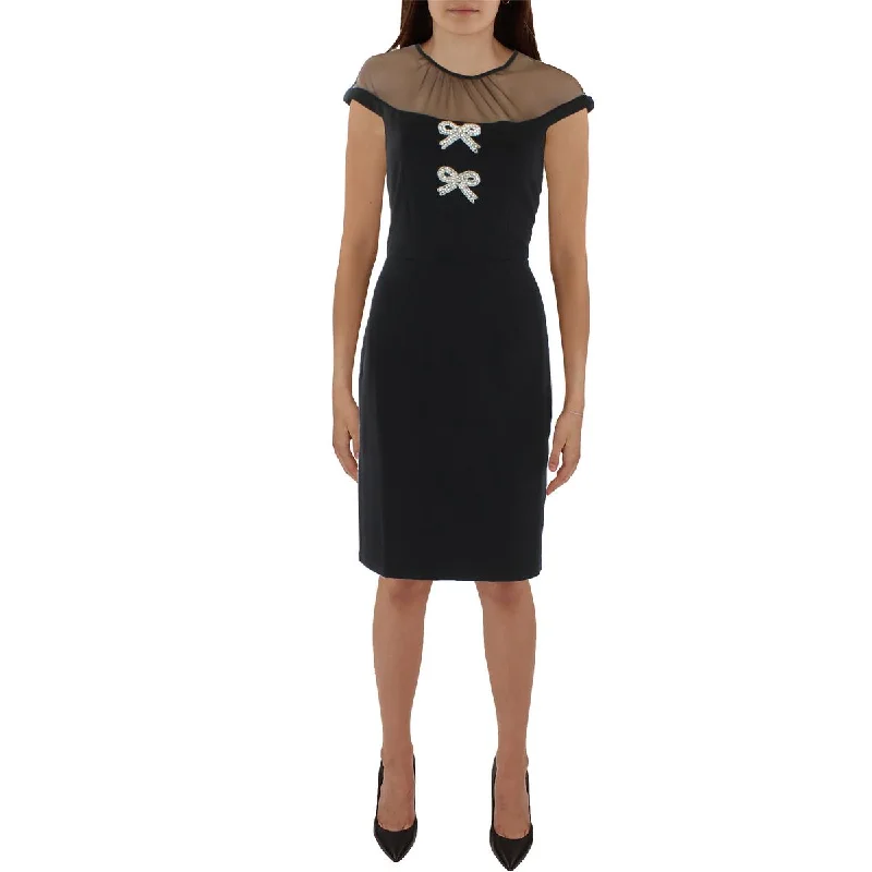 Maggy London Womens Bow  Cocktail And Party Dress