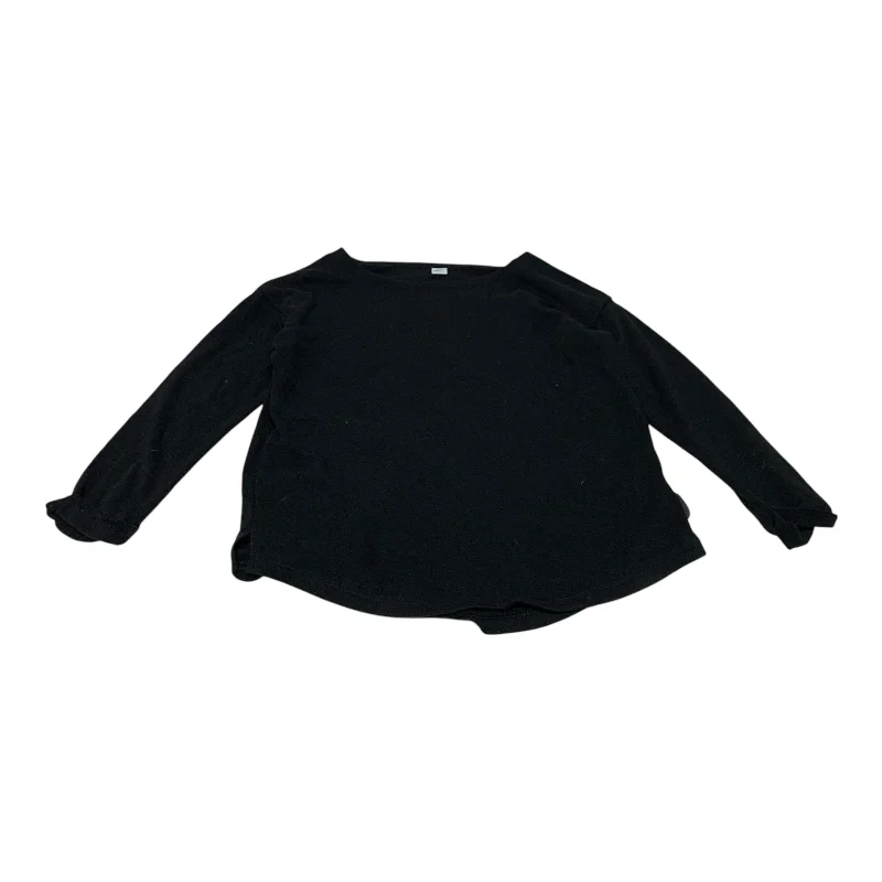 Top Long Sleeve By Old Navy In Black, Size: Xs