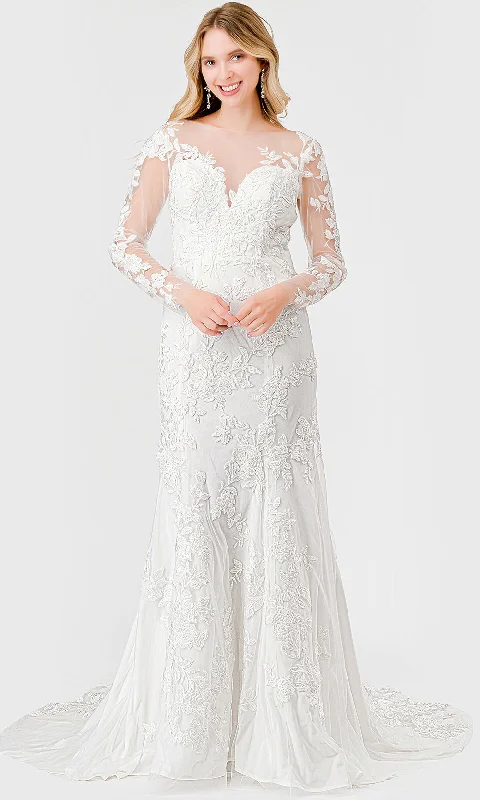 Trevi Collection MS0030 - Embroidered Mermaid Wedding Gown