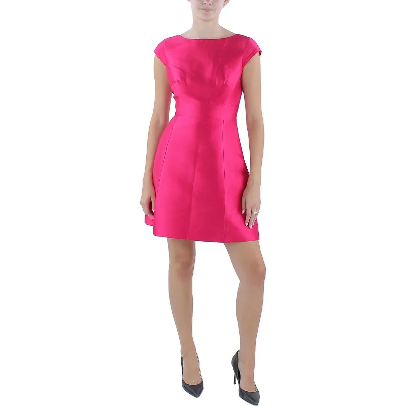 New Arrivals Womens Shimmer Cut-Out Cocktail And Party Dress