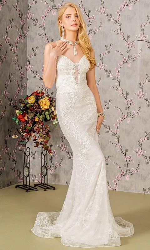 GLS by Gloria Bridal GL3442 - Fitted Sheath Wedding Dress