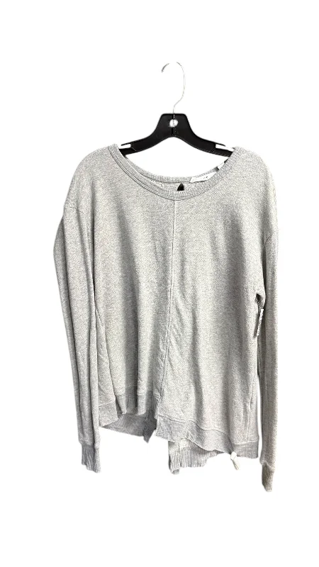 Top Long Sleeve By Wilt In Grey, Size: Xs