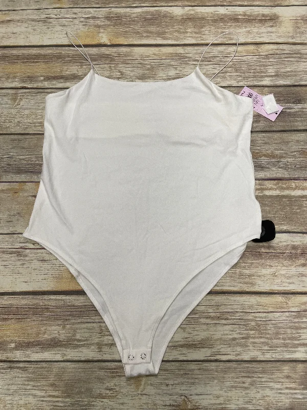 Bodysuit By Wild Fable In White, Size: Xl