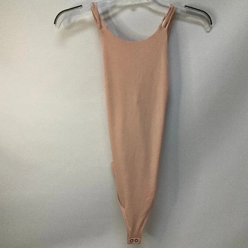 Bodysuit By Express In Pink, Size: Xs