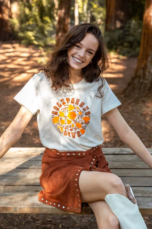 California Poppy Love Routine Tee