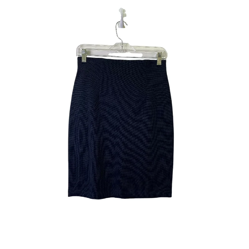 Skirt Set 2Pc By Andrea Jovine In Navy, Size:6