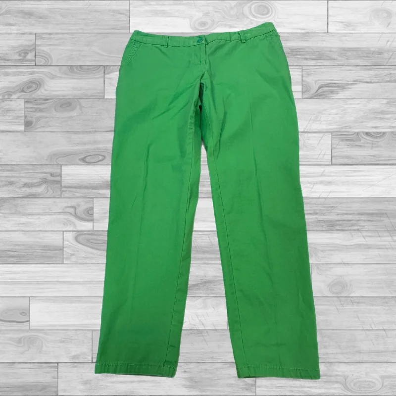 Pants Ankle By Talbots In Green, Size: 8petite