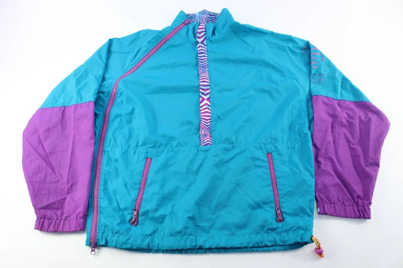 Roffe Lites Aqua & Purple Zip Up Jacket