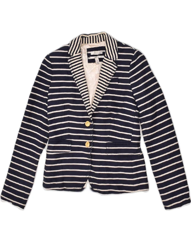 J. CREW Womens Schoolboy 2 Button Blazer Jacket US 00 2XS Navy Blue