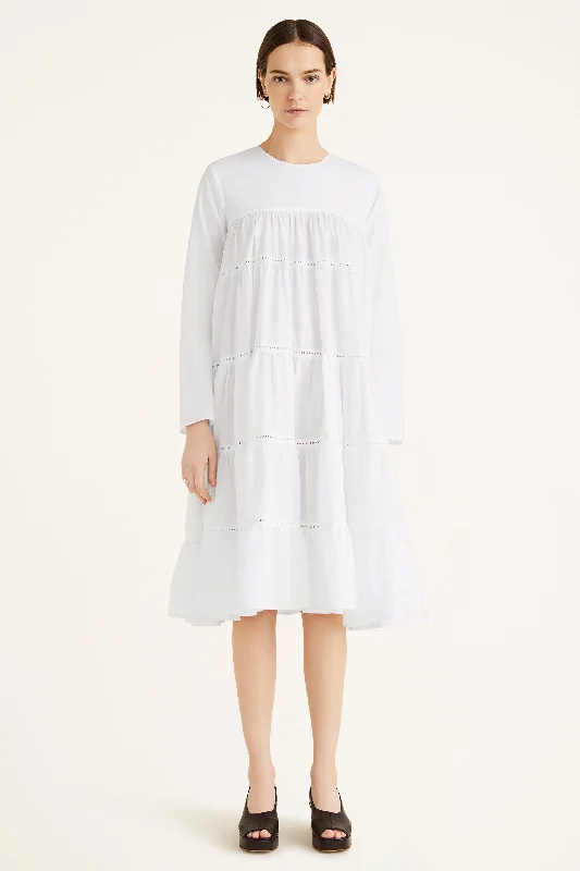 Essaouira Dress in White