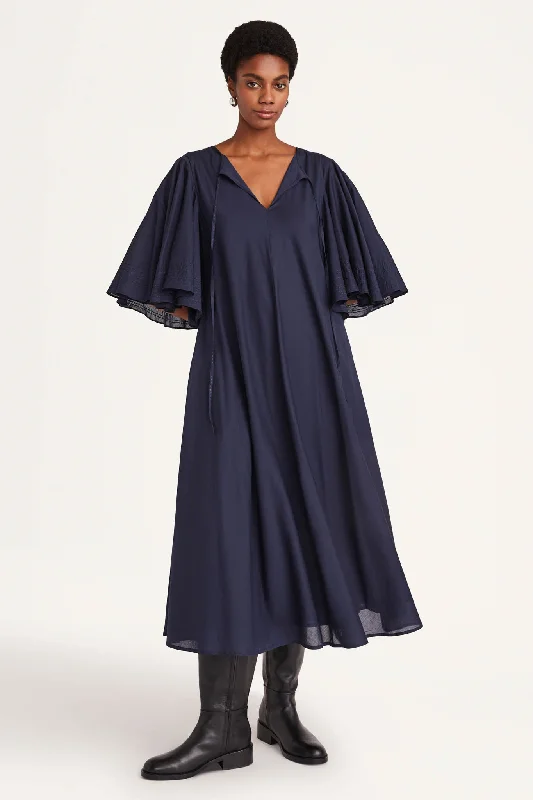 Lucerne Dress in Navy