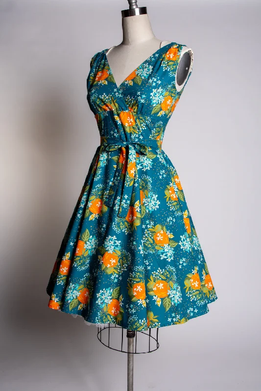 Marie Dress - Oranges