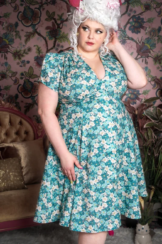 Millie Dress - Tea Time, Teal