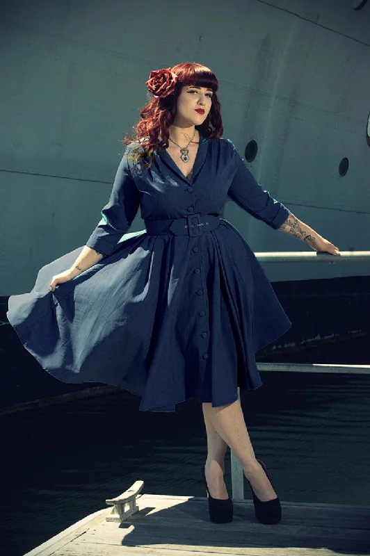 Monte Carlo Dress - Navy