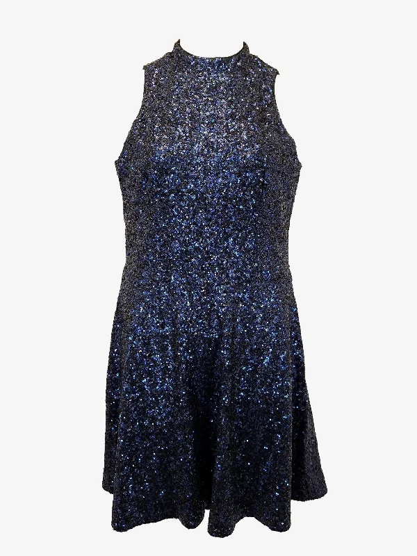 Dress The Population Sequin Evening Midi Dress Size XL