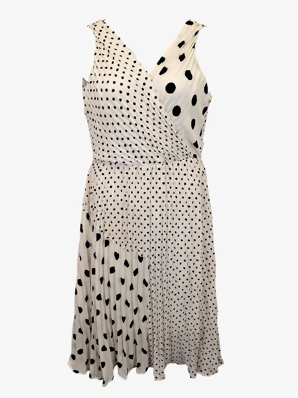 Table Eight Polka Dot Midi Dress Size 12