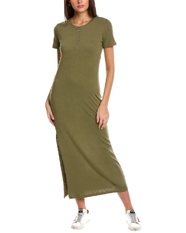 Theory Cherryal Neo Slub Maxi Dress