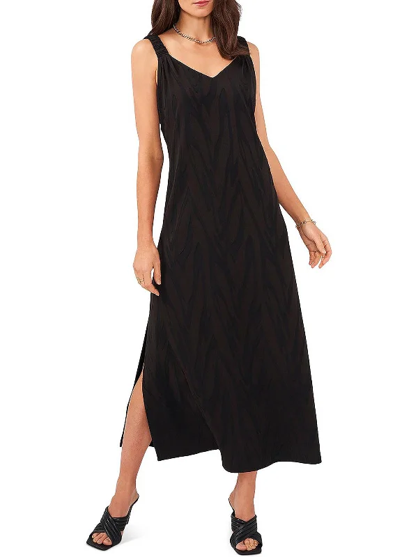 Womens Sleeveless Long Maxi Dress