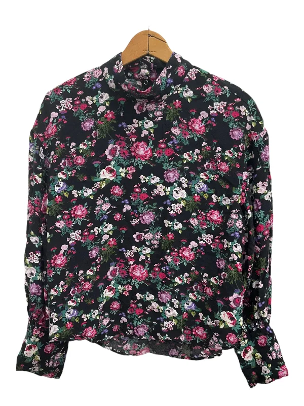 Blouse Long Sleeve By H&m  Size: S