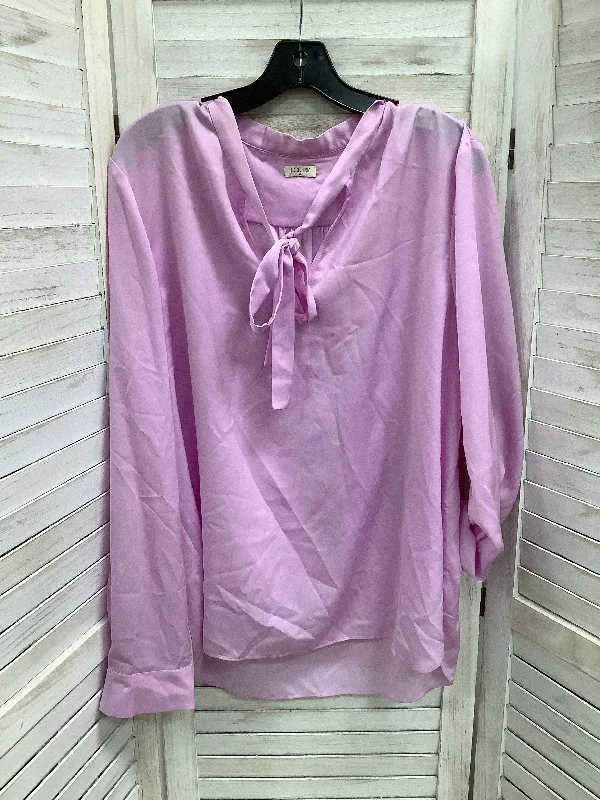 Blouse Long Sleeve By J Crew  Size: Xxl