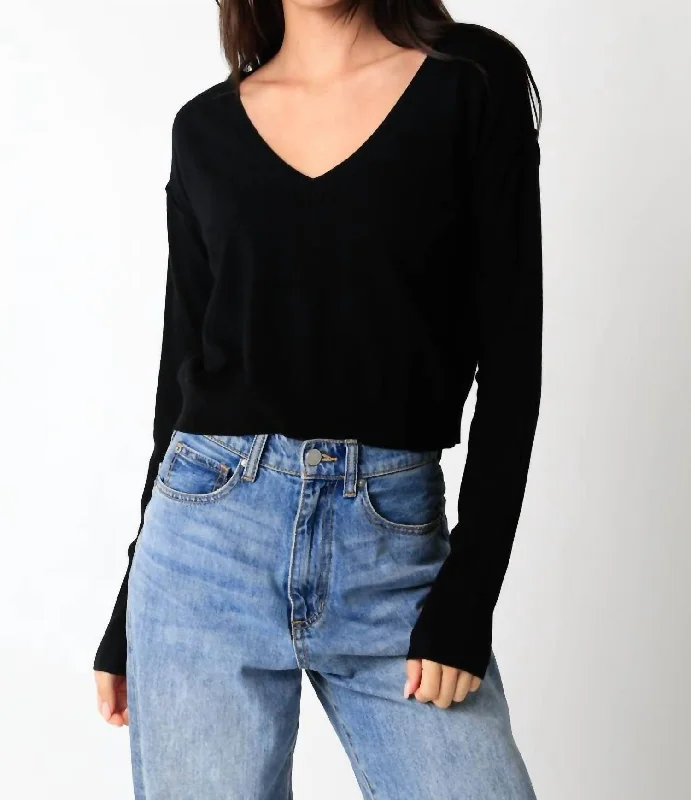 Loren Sweater In Black