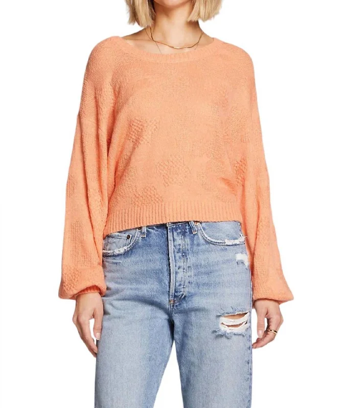 Mimi Sweater In Orange