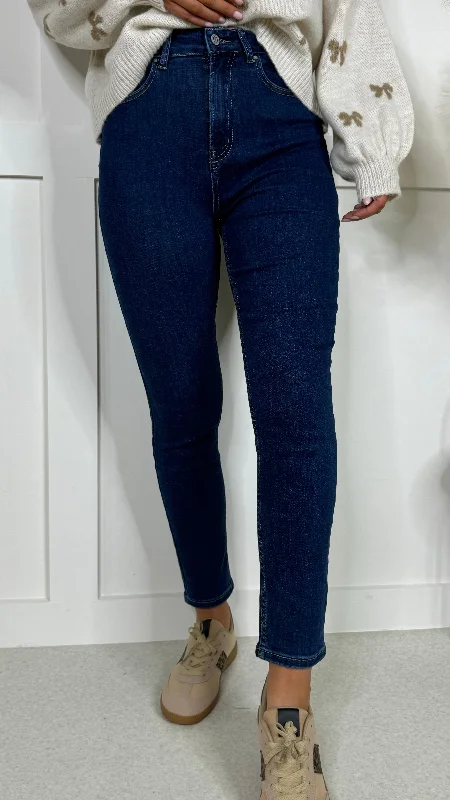 Rubina Blue Mom Jeans